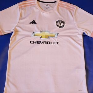 Manchester United 18/19 Away Classic Jersey - Pink